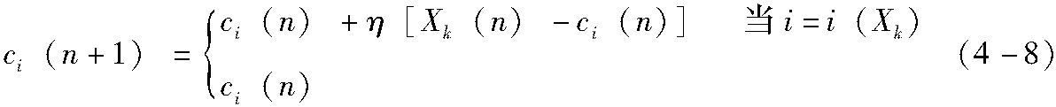 4.1.3 RBF神經(jīng)網(wǎng)絡(luò)的學(xué)習(xí)算法